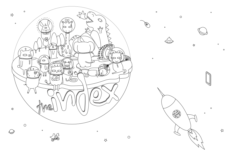 index雜誌跨頁廣告_線